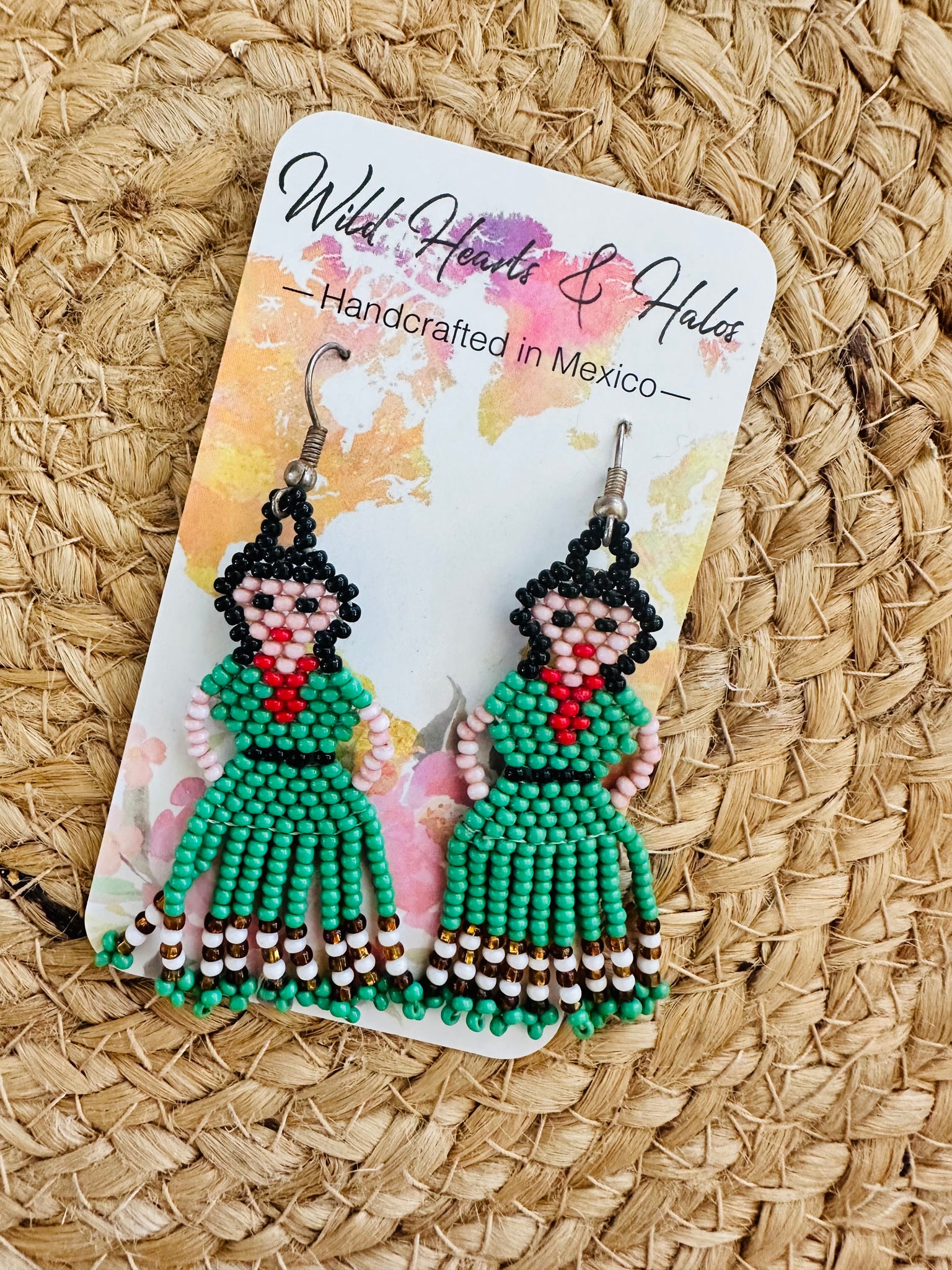 Beaded Lady Earrings