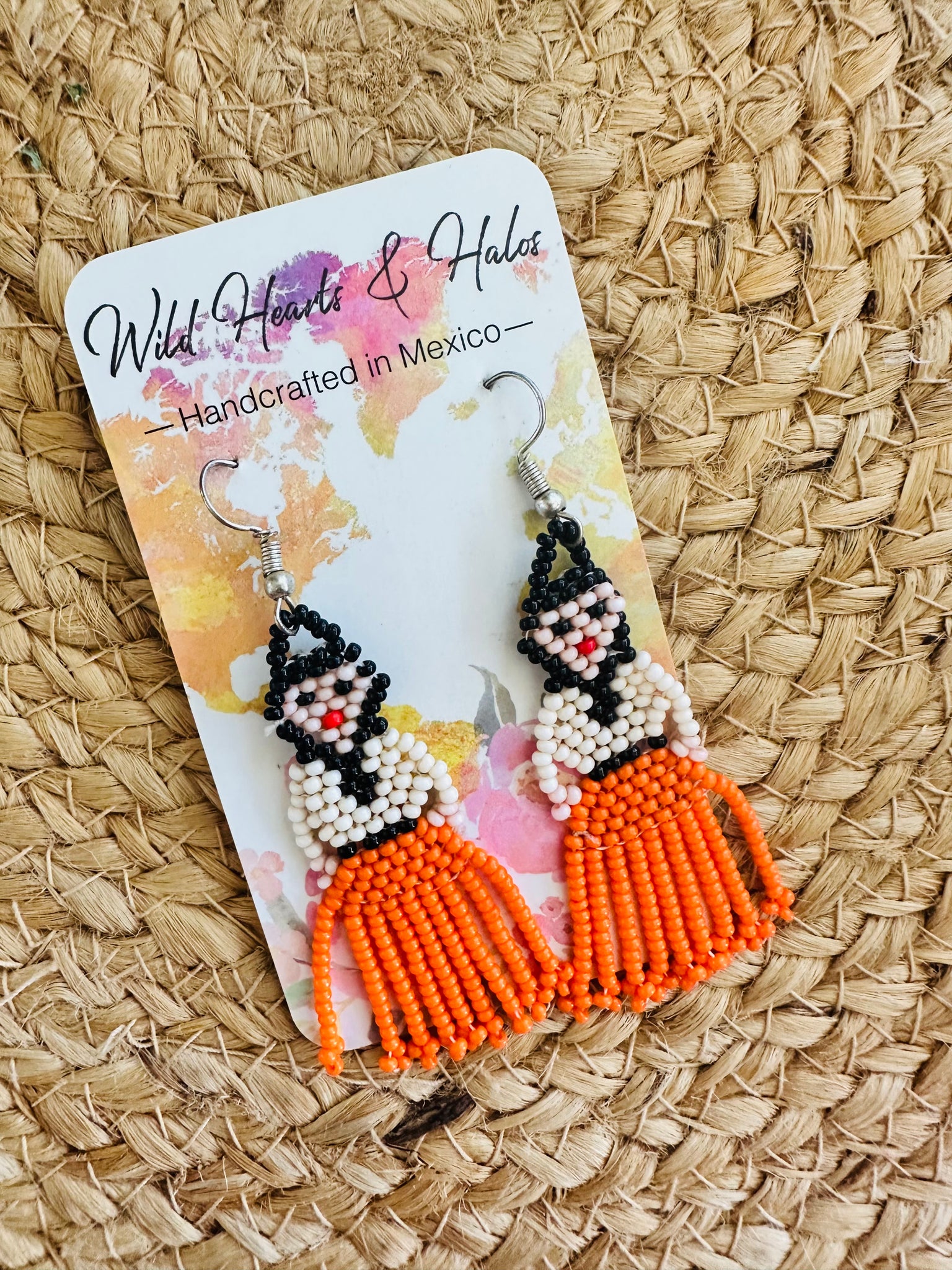 Beaded Lady Earrings