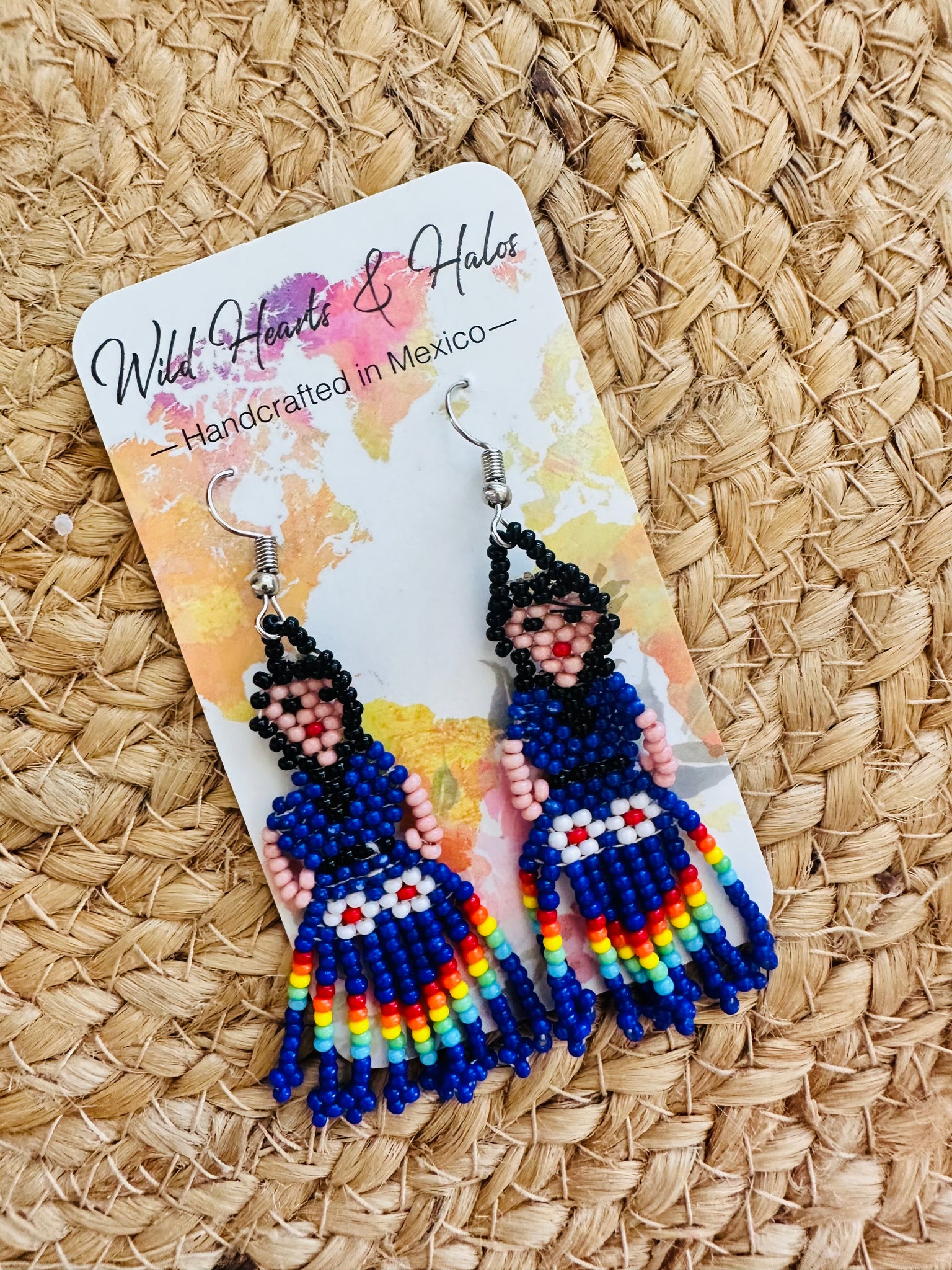 Beaded Lady Earrings