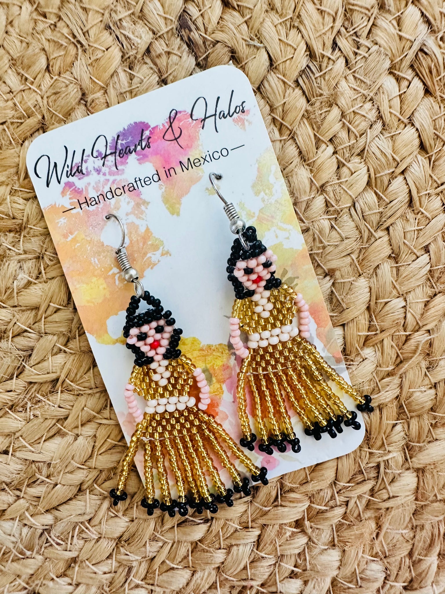 Beaded Lady Earrings