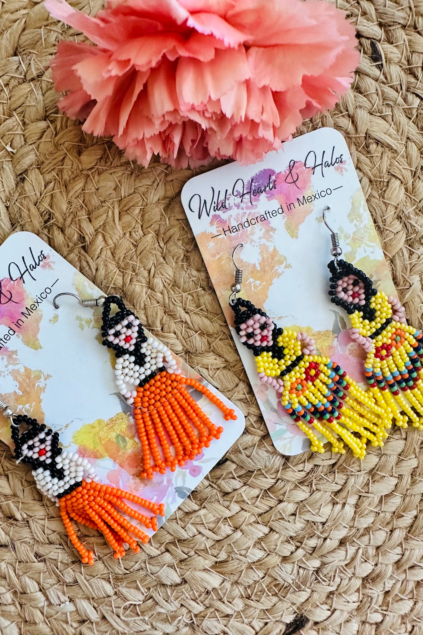 Beaded Lady Earrings