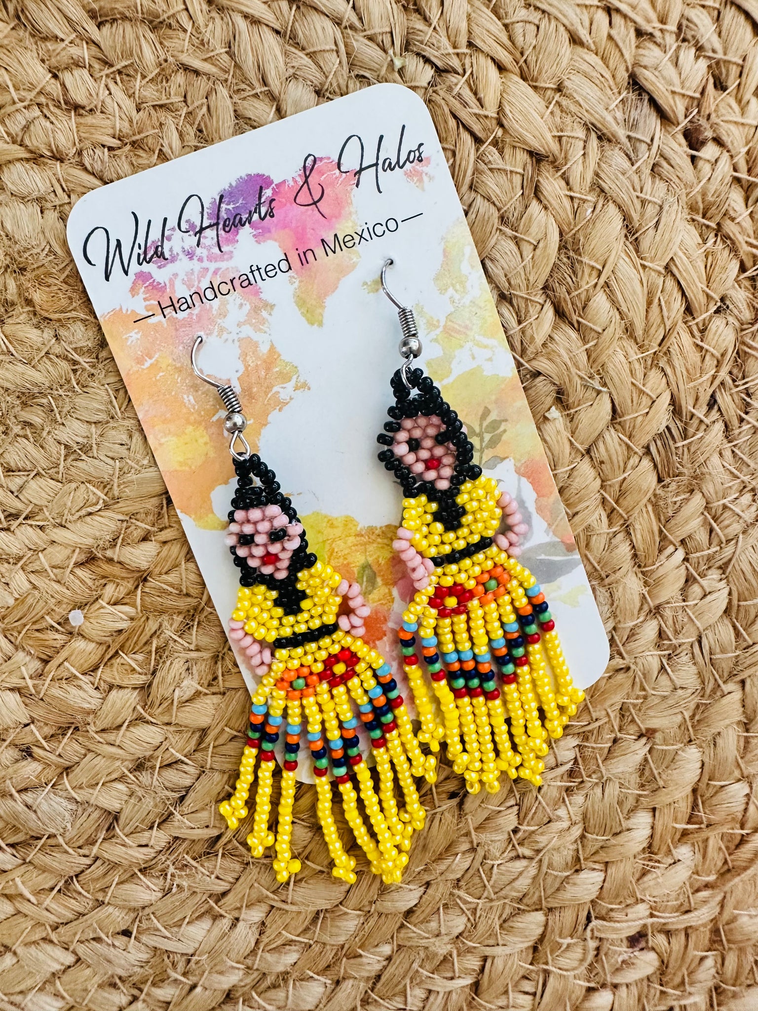 Beaded Lady Earrings