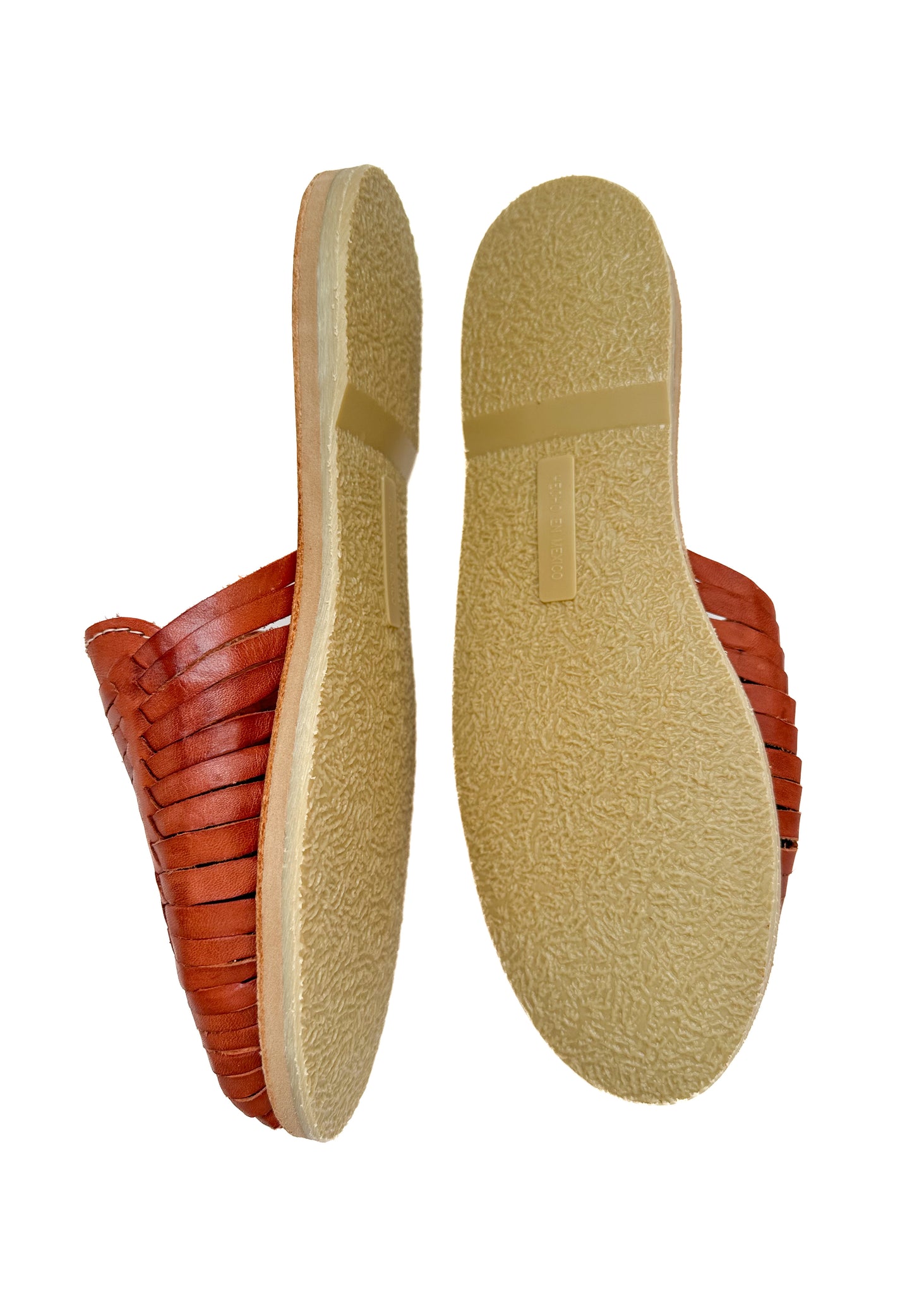 Women's Walnut Diamond Slide Huarache Sandals