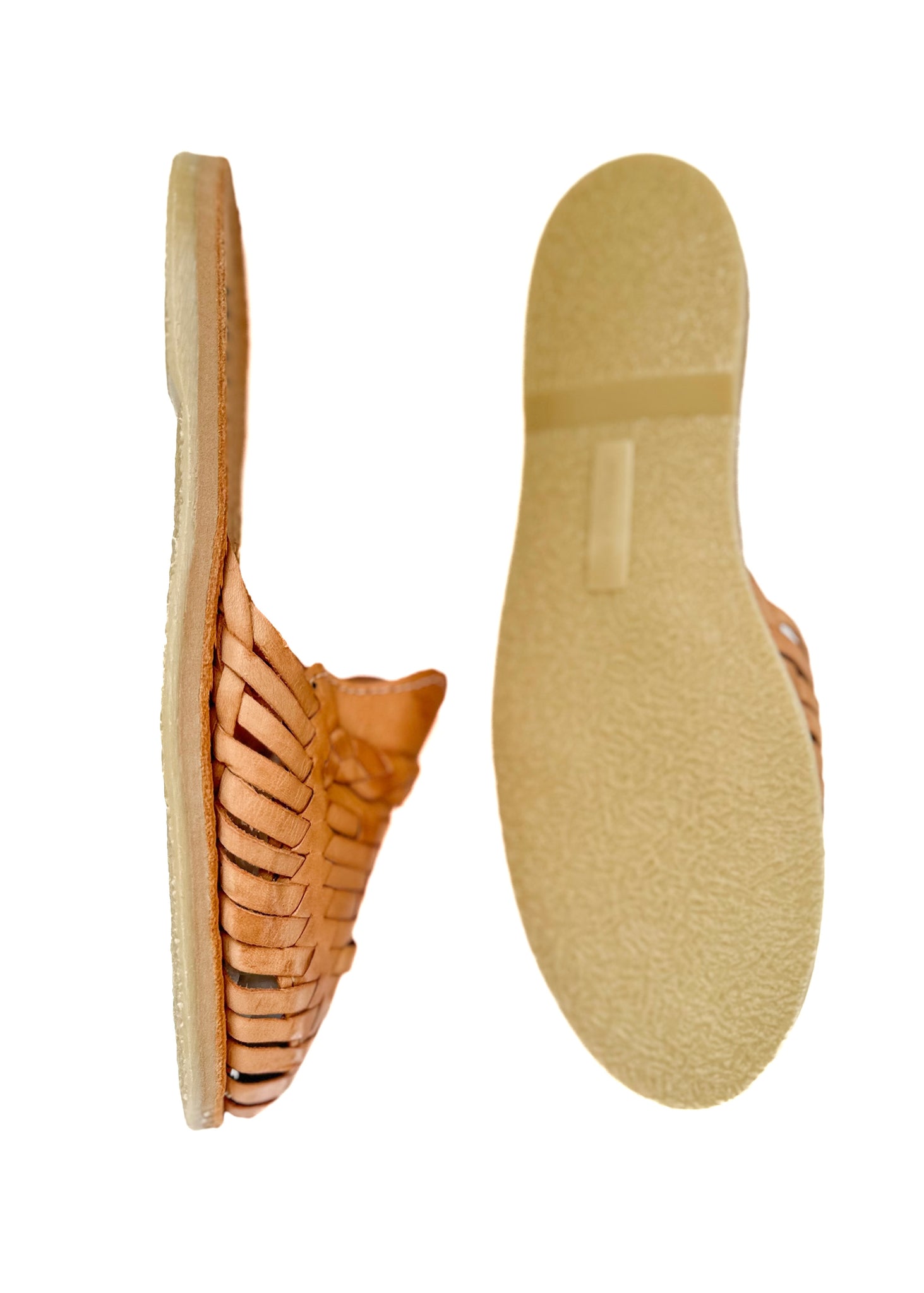 Women's Sand Braided Slide Huarache Sandals