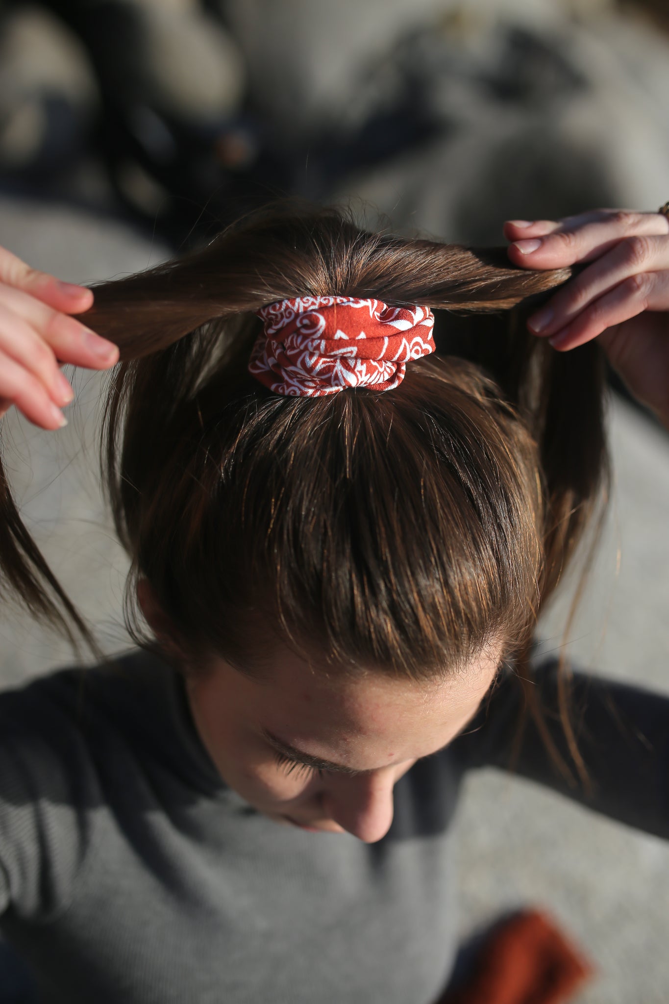 Pumpkin Spice Scrunchie - Wild Hearts & Halos