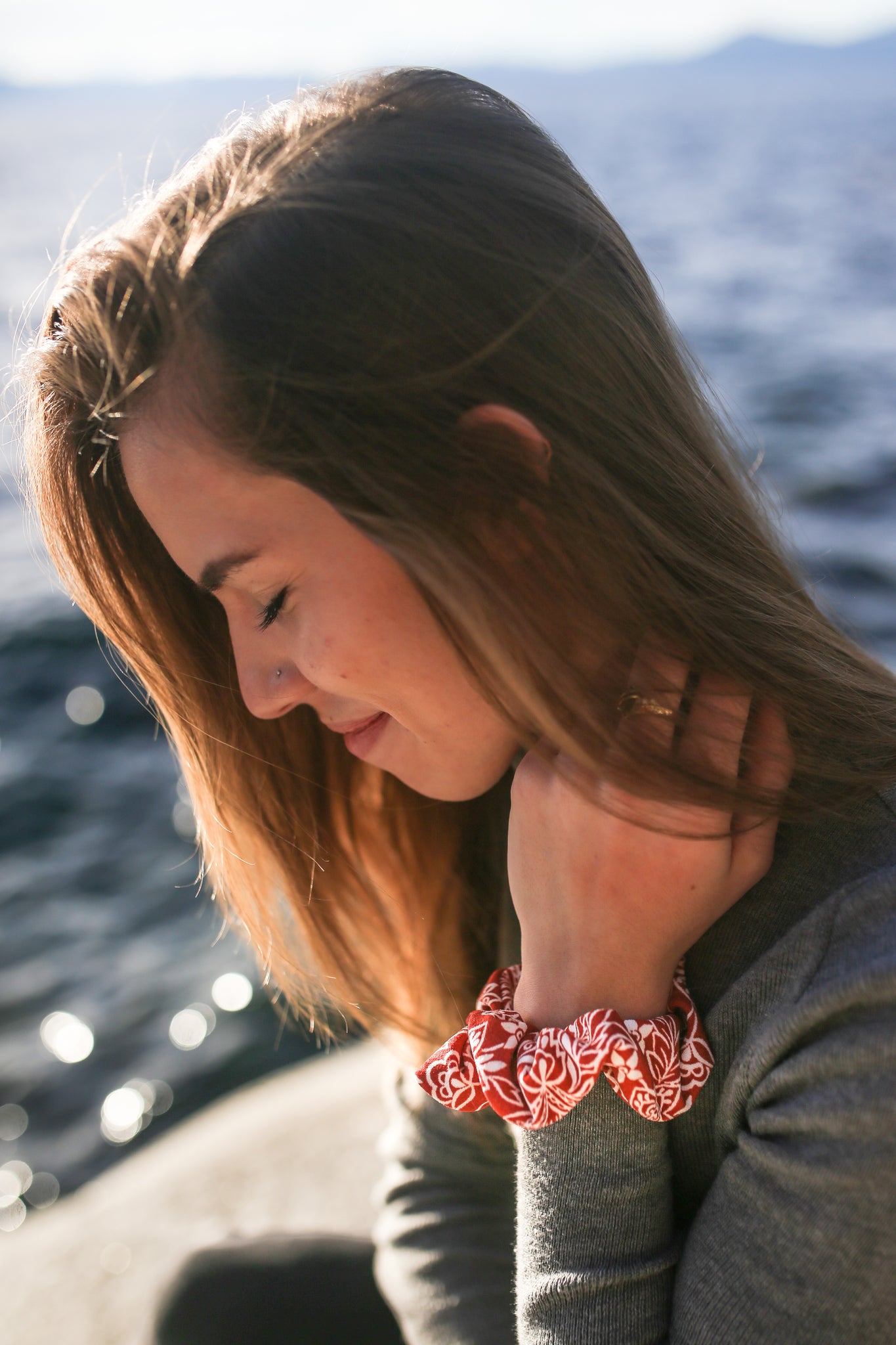 Pumpkin Spice Scrunchie - Wild Hearts & Halos