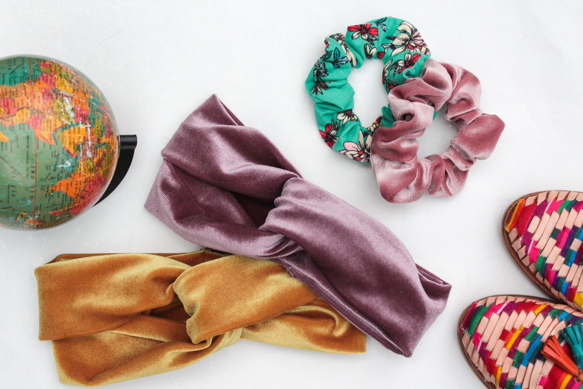 Bloom Baby Bloom Scrunchie - Wild Hearts & Halos
