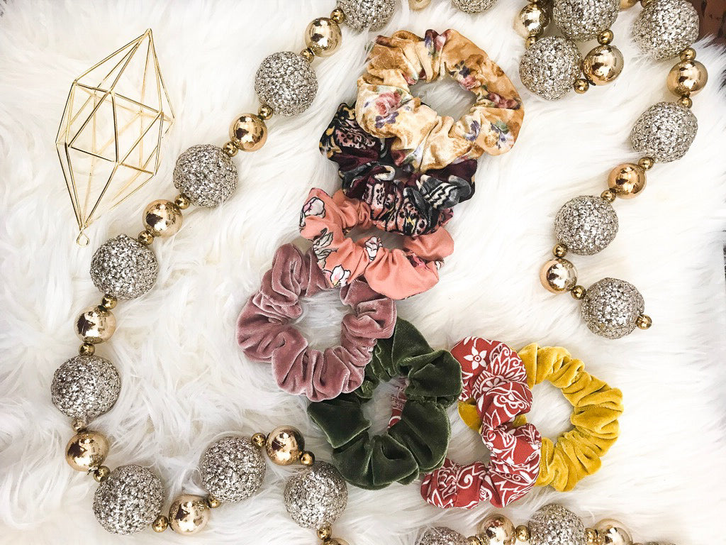 Pumpkin Spice Scrunchie - Wild Hearts & Halos