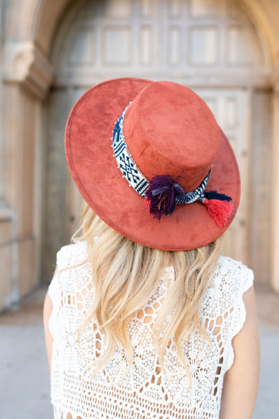 Beaded Peruvian Textile Hat Band